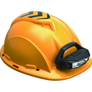 Wiky Construction Helmet with Flashlight 24 × 19 × 13 cm - Children's Tools