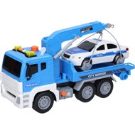 Wiky Vehicles Tractor with car and effects 30 cm - Toy Car