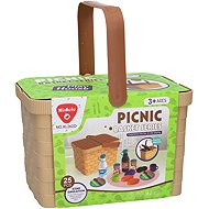 WIKY Picnic Basket 23cm - Toy Kitchen Food