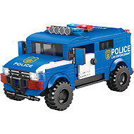 WIKY Police Car 17cm - Building Set