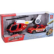 Wiky Firefighter Helicopter with Effects Set 29cm - Children's Airplane