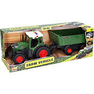 Wiky Tractor with Trailer and Effects 42cm - Tractor