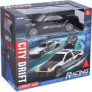 Wiky Black Drifting RC Car with Remote Control 21.5cm - Remote Control Car