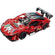 Wiky Red RC Car Building Kit 26 cm - Building Set