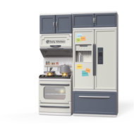 Wiky Kitchen with effects 22,5 × 7 × 30 cm - Doll Furniture