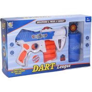 Wiky Pistol with barrel and foam bullets 21 cm - Toy Gun