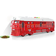WIKY Flywheel train with effects and projection 33 cm, red - Train