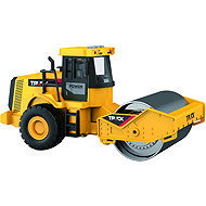 WIKY Construction roller with flywheel and effects 25 cm - Toy Car