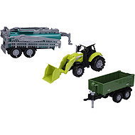 WIKY Tractor with accessories and effects 17 cm - Tractor
