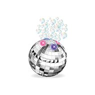 WIKY Bublifuk disco ball with light effects 50 ml 13 cm - Bubble Maker