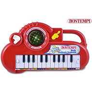 Bontempi Electronic keys with light effects red - Children's Electronic Keyboard