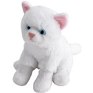 Capsule Cat white blue eyes - Soft Toy