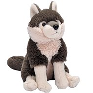 WILD REPUBLIC plush Wolf sitting 25 cm - Soft Toy