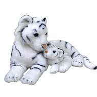 WILD REPUBLIC White tiger with cub 38 cm - Soft Toy