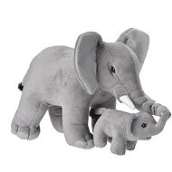 WILD REPUBLIC Elephant with baby 38 cm - Soft Toy