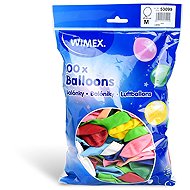 Wimex Inflatable balloon 25 cm, colour mix 100 pcs - Balloons