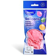 Wimex Inflatable balloons 25 cm, pink 10 pcs - Balloons