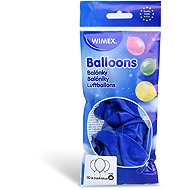 Wimex Inflatable balloons 25 cm, dark blue 10 pcs - Balloons