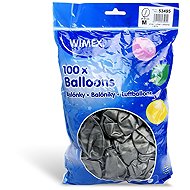 Wimex Inflatable balloons 25 cm, silver 100 pcs - Balloons