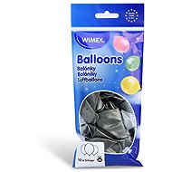 Wimex Inflatable balloons 25 cm, silver 10 pcs - Balloons