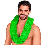Widmann Thick Hawaiian wreath, green - Costume Accessory