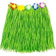 Widmann Hawaiian skirt with flowers, green - Costume Accessory