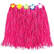 Widmann Hawaiian skirt with flowers, pink - Costume Accessory