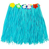 Widmann Hawaiian skirt with flowers, blue - Costume Accessory
