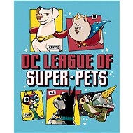Zuty - Dc league of super pets poster II, 40×50 cm, off canvas on frame - Painting by Numbers