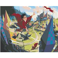 Zuty - Famfrpal (harry potter), 40×50 cm, stretched canvas on frame - Painting by Numbers