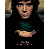 Zuty - Frodo with a ring (Lord of the Rings), 40×50 cm, stretched canvas on frame - Painting by Numbers