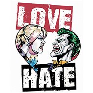 Zuty - Harley quinn and joker (batman), 40×50 cm, stretched canvas on frame - Painting by Numbers