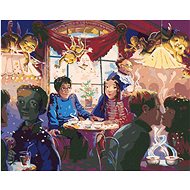Zuty - Harry potter and cho chang on a date, 40×50 cm, stretched canvas on frame - Painting by Numbers