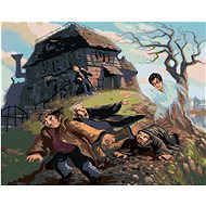 Zuty - Harry Potter and the Invisibility Cloak, 40×50 cm, stretched canvas on frame - Painting by Numbers