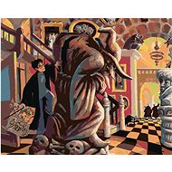 Zuty - Harry potter and pobert's plan, 40×50 cm, stretched canvas on frame - Painting by Numbers