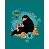 Zuty - Coin Hoarder (fantastic animals), 40×50 cm, stretched canvas on frame - Painting by Numbers