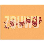 Zuty - Illustration of a Hippopotamus (fantastic animals), 40×50 cm, stretched canvas on frame - Painting by Numbers