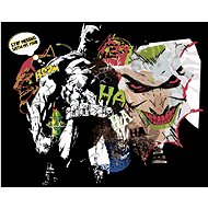 Zuty - Batman and the Joker comics, 40×50 cm, off canvas on frame - Painting by Numbers