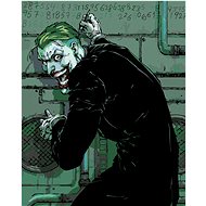 Zuty - Joker writing on the wall (batman), 40×50 cm, stretched canvas on frame - Painting by Numbers
