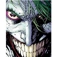 Zuty - Joker portrait (batman), 40×50 cm, stretched canvas on frame - Painting by Numbers