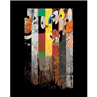 Zuty - Looney tunes, 40×50 cm, stretched canvas on frame - Painting by Numbers