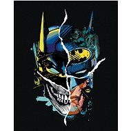Zuty - Batman and the Skull, 40×50 cm, stretched canvas on frame - Painting by Numbers
