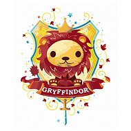 Zuty - Gryffindor (harry potter), 40×50 cm, stretched canvas on frame - Painting by Numbers