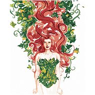 Zuty - Poison IVy (batman), 40×50 cm, stretched canvas on frame - Painting by Numbers