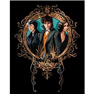 Zuty - Portrait of a newt scamander, Leta lestrange and porpentina goldstein (fantastic animals), 40 - Painting by Numbers