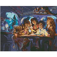 Zuty - Interview with Harry (harry potter), 40×50 cm, stretched canvas on frame - Painting by Numbers