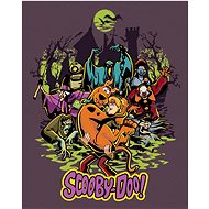 Zuty - Shaggy, scooby-doo and monsters, 40×50 cm, stretched canvas on frame - Painting by Numbers