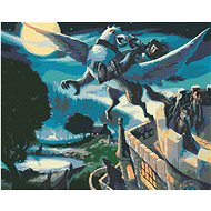 Zuty - Sirius black on the run (harry potter), 40×50 cm, stretched canvas on frame - Painting by Numbers