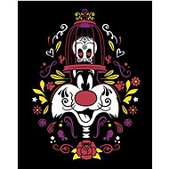 Zuty - Sylvester and tweety ornaments (looney tunes), 40×50 cm, stretched canvas on frame - Painting by Numbers