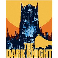 Zuty - The Dark Knight (batman), 40×50 cm, stretched canvas on frame - Painting by Numbers